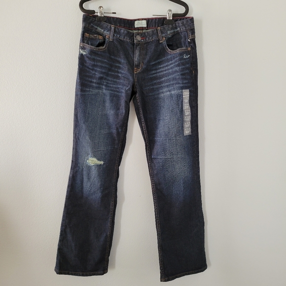 Aeropostale Denim - Aeropostale- Chelsea Bootcut Distressed Jeans